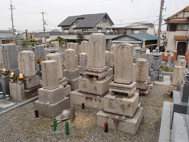 施工例3㎡以上2-16　堺市中区 深阪墓地のBefore画像