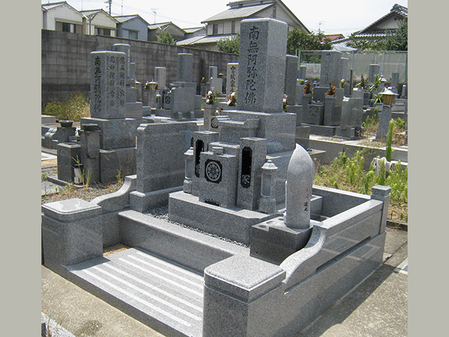 施工例3㎡以上2-3　堺市西区 草部横坂墓地
