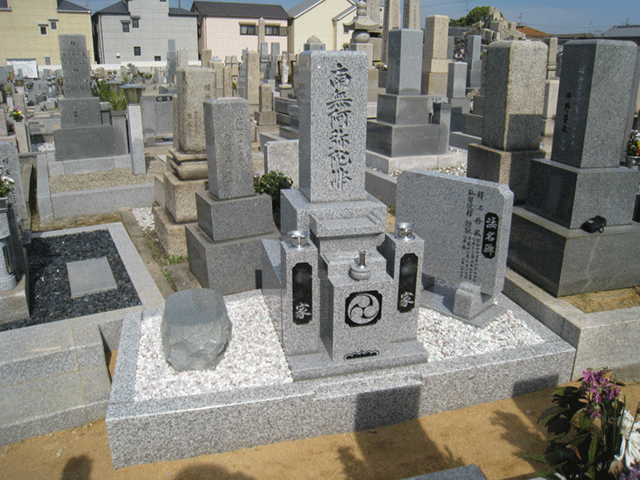 施工例3㎡未満1-21　堺市東区 野尻共同墓地