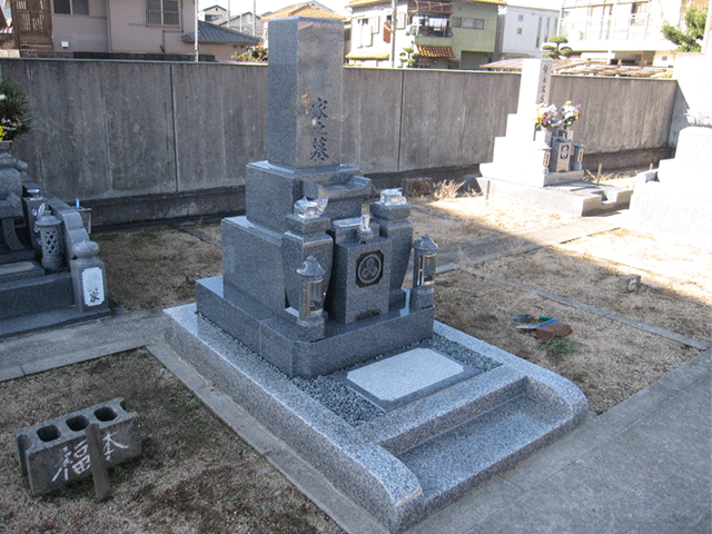 施工例3㎡未満1-20　堺市東区 野尻共同墓地