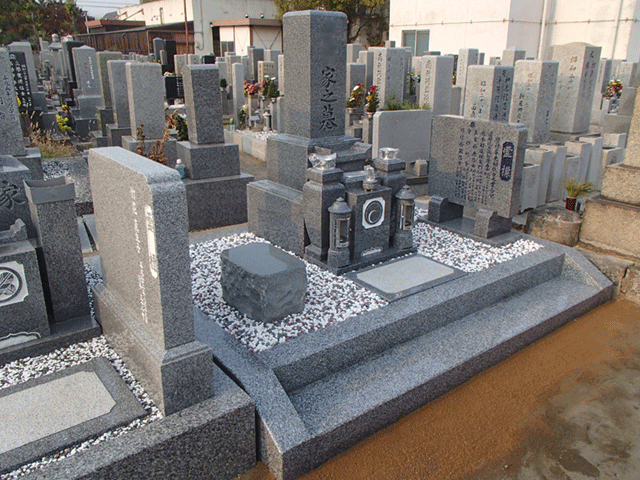 施工例3㎡以上2-35 高石斎場墓地