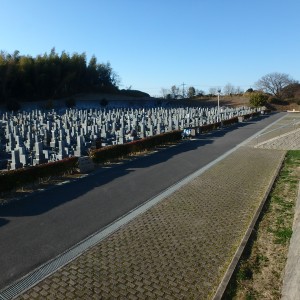 岸和田市墓苑(流木墓苑)の使用者募集が始まりました。