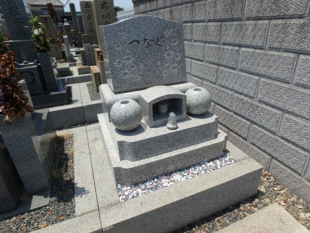 施工例　洋型墓石3-31
