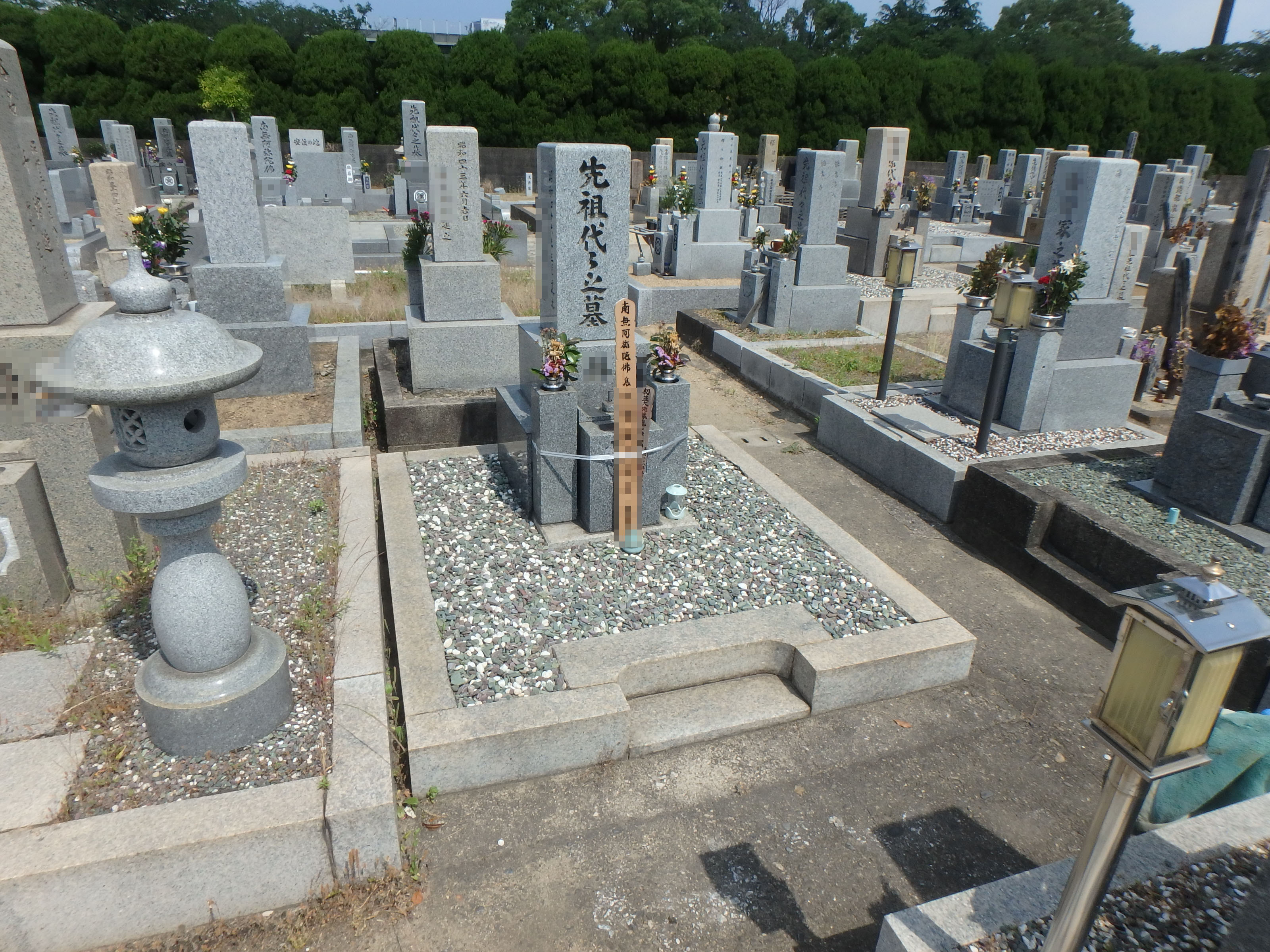 施工例3㎡以上 2-45 泉大津市 助松墓地のBefore画像