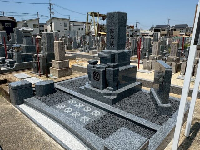 ｓ2ー62　高松墓地でのお墓建墓