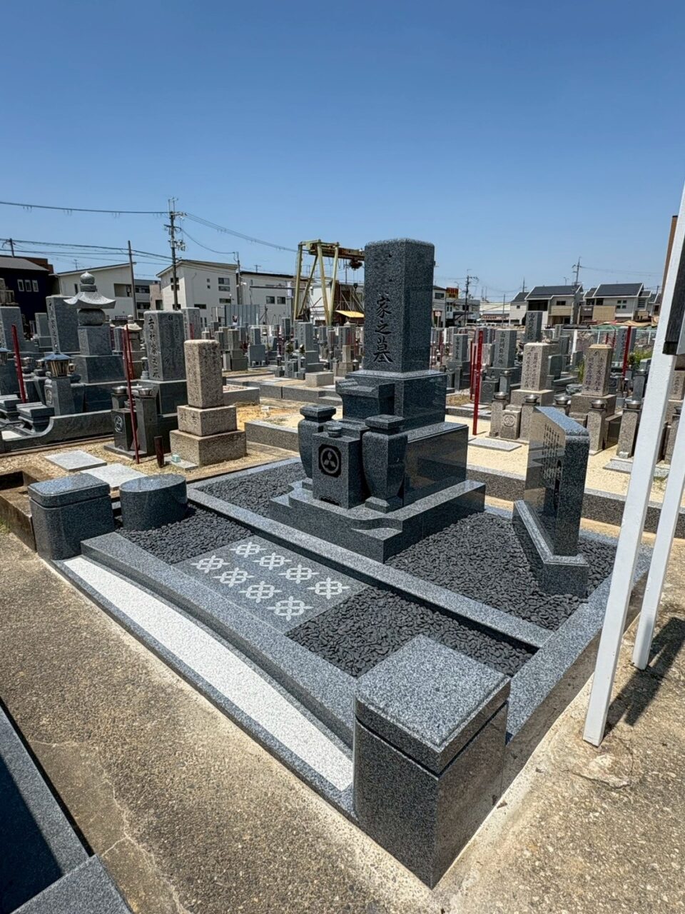 ｓ2ー62　高松墓地でのお墓建墓