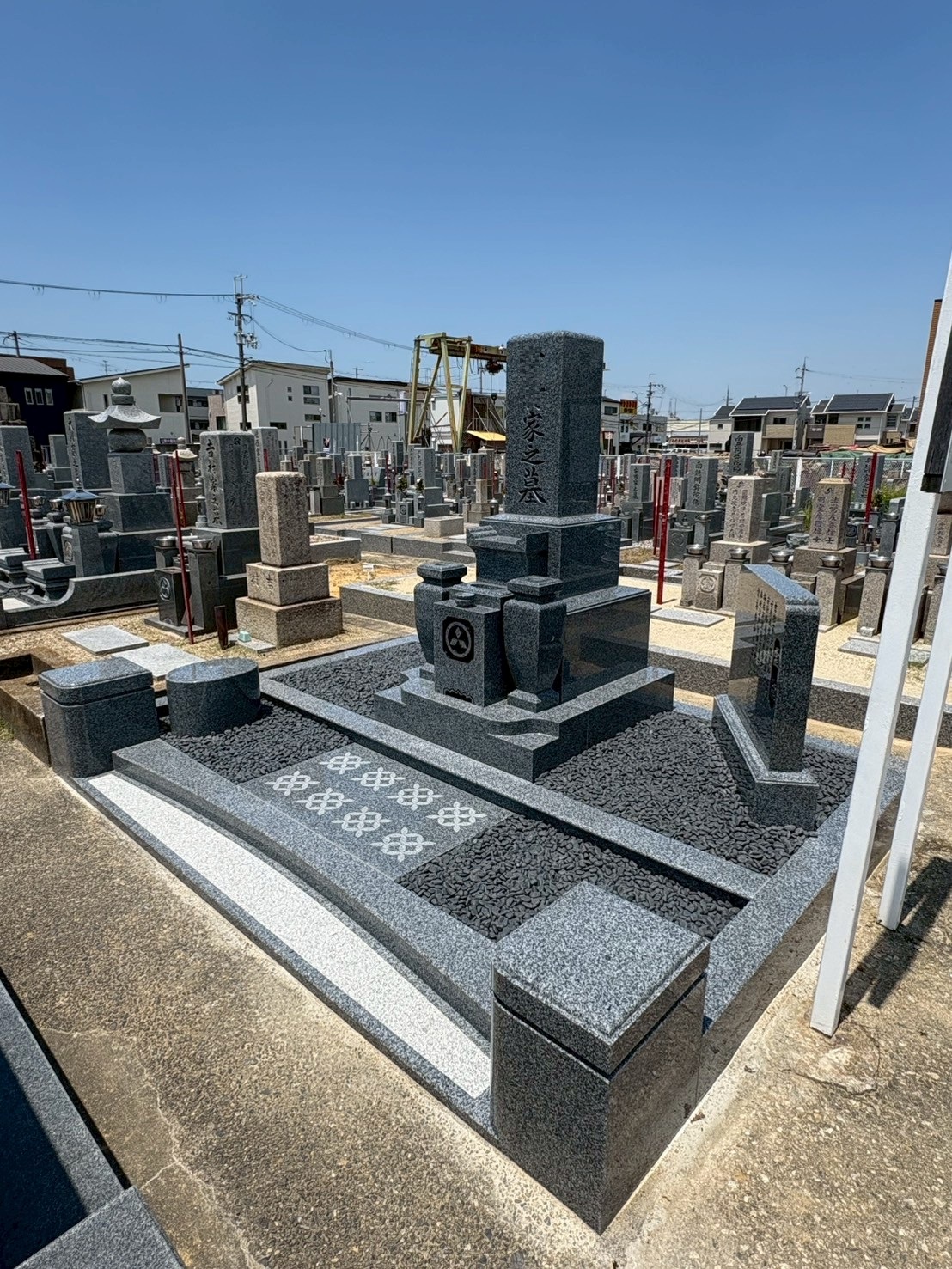 ｓ2ー62　高松墓地でのお墓建墓のAfter画像