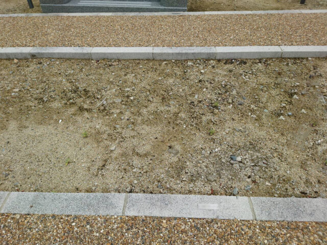 宝塚すみれ墓苑 施工前の様子