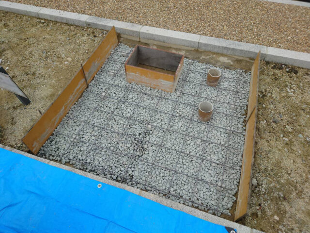 宝塚すみれ墓苑 鉄筋配筋